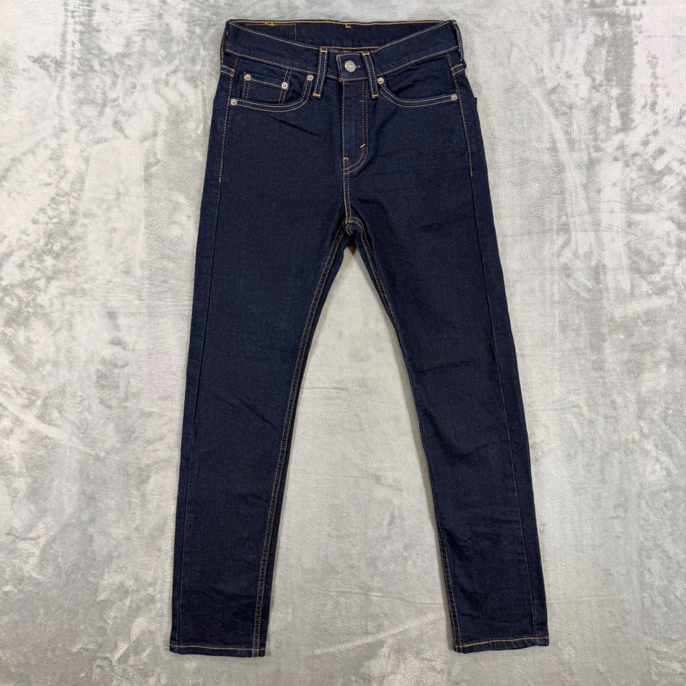 Levi's 510 Skinny Fit Jeans Men's Size 27x30 Blue Dark Wash Denim Pants